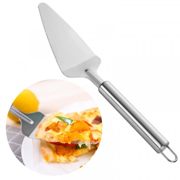 Pizza Knife Cutting Utensils Cake Shovel - Silver - Shop N Save