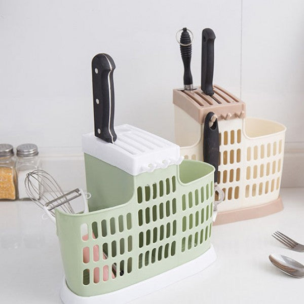 Multi Functional Kitchen Chopstick Holder - Green - Much My