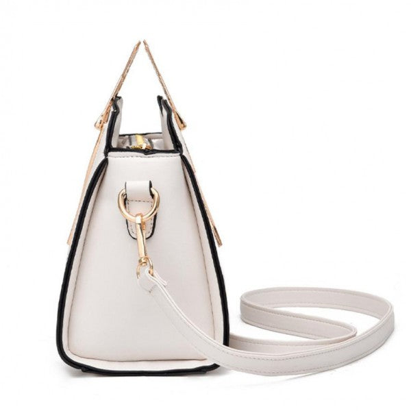Fashion Trend Simple Single Shoulder Handbag - White