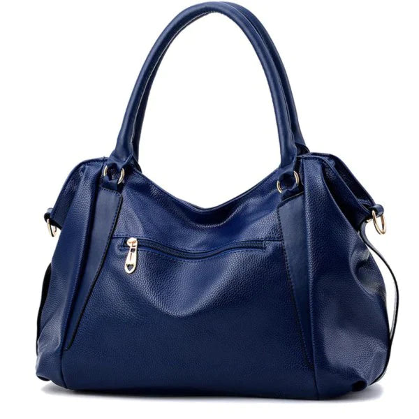 High Quality Handbag PU Leather Bag - Black - Shop N Save