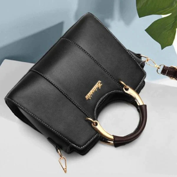 Fashion Style Casual Tote Handbag - Black - Shop N Save