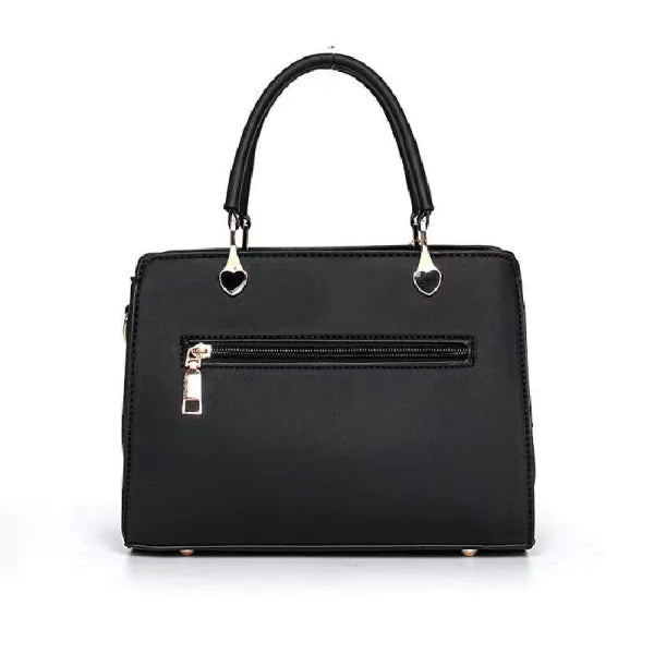 Ladies Heart Decoration High Class Handbag - Green - Shop N Save