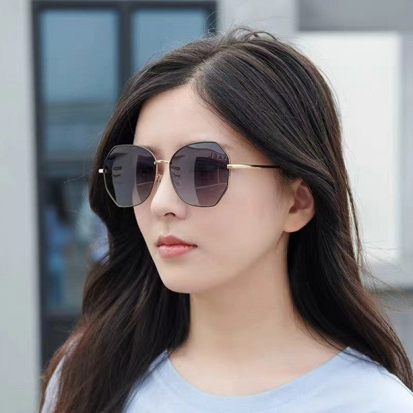 Women Trend Anti Ultraviolet Polarized Sunglasses - Coffee - Shop N Save