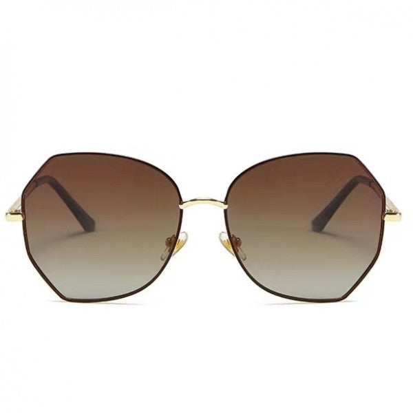Women Trend Anti Ultraviolet Polarized Sunglasses - Coffee - Shop N Save