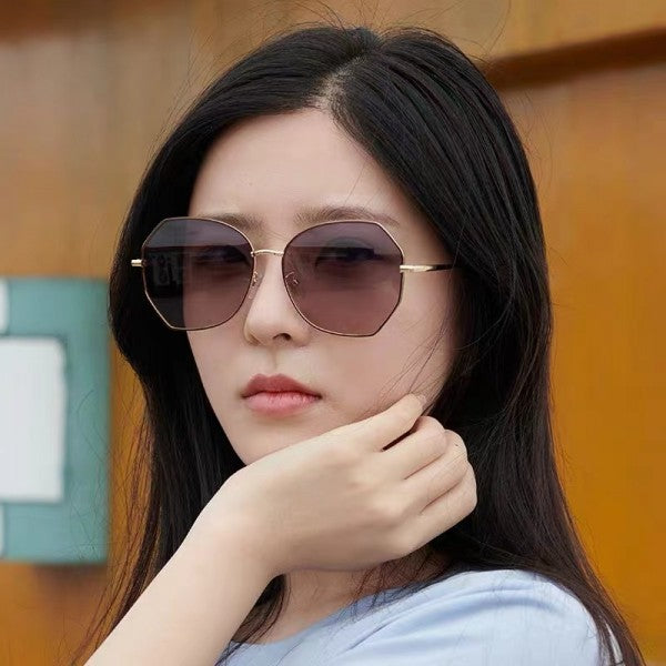 Women Trend Anti Ultraviolet Polarized Sunglasses - Coffee - Shop N Save