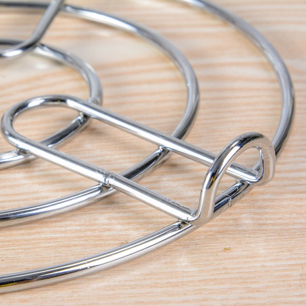 Stainless Steel High Quality Hot Pot Pan Stand - Silver - Shop N Save