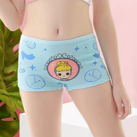 4 Pieces Children Girls Princess Underwear Panties - Multi Color