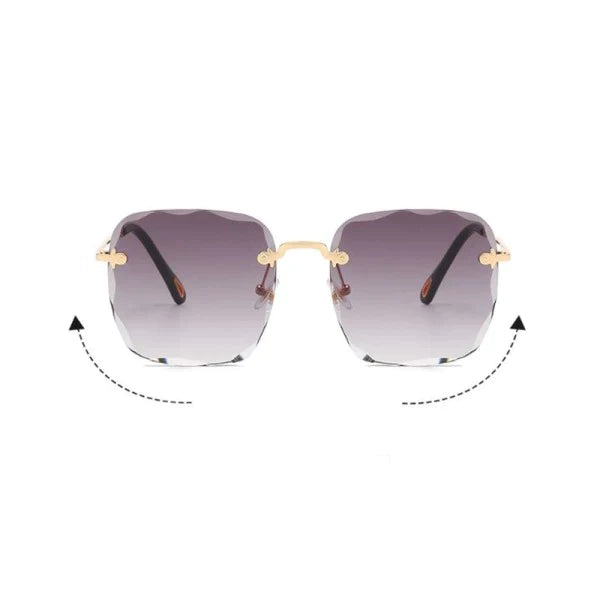 Girls Fashion Suqare Gradient Sunglasses - Pink - Shop N Save