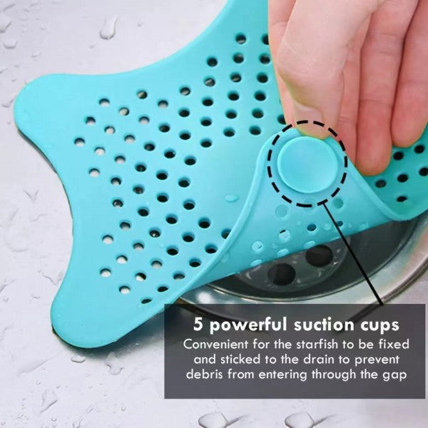 Kitchen Bathroom Sink Drain Filter Strainer Hair Catcher - Pink - Shop N Save