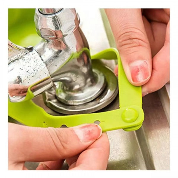 Kitchen Adjustable Snap Sink Storage Strainer Holder - Pink