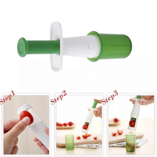 Multifunctional Tomato Grapes Vegetable Fruit Cutter Slicer - Shop N Save