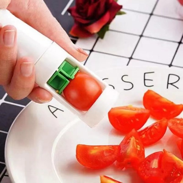 Multifunctional Tomato Grapes Vegetable Fruit Cutter Slicer - Shop N Save