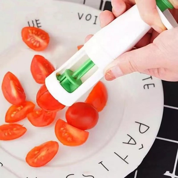 Multifunctional Tomato Grapes Vegetable Fruit Cutter Slicer - Shop N Save