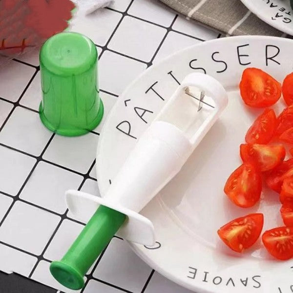 Multifunctional Tomato Grapes Vegetable Fruit Cutter Slicer - Shop N Save