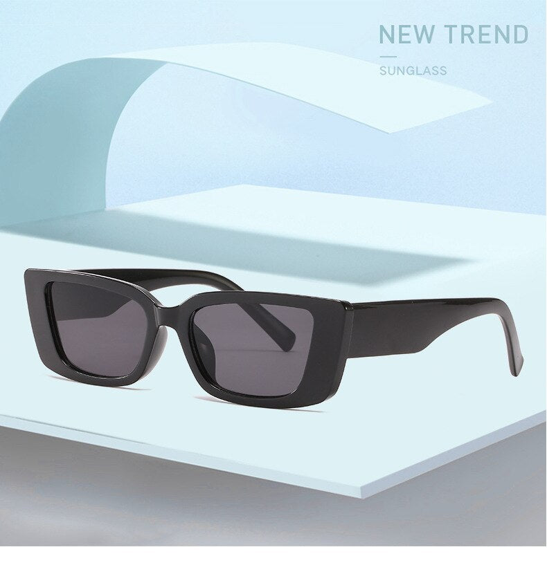 Women Fashion Small Frame Personality Sunglasses - Black - Shop N Save