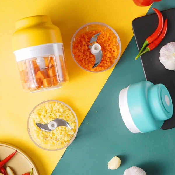 Wireless Intelligent Electric Food Garlic Machine - 250 ML - Shop N Save