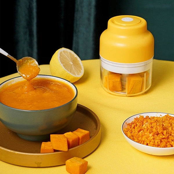 Wireless Intelligent Electric Food Garlic Machine - 250 ML - Shop N Save