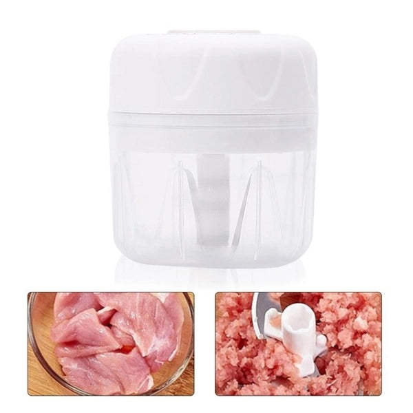 Cordless Usb Rechargeable Electric Mini Grinder - Pink - Shop N Save