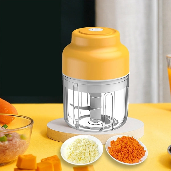 Wireless Intelligent Electric Food Garlic Machine - 250 ML - Shop N Save