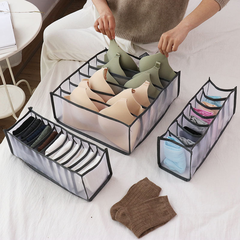 Canvas Undergarments Organizer Basket