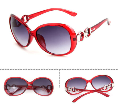 Ladies Stylish Elegant Gradient Sunglasses - Purple Red