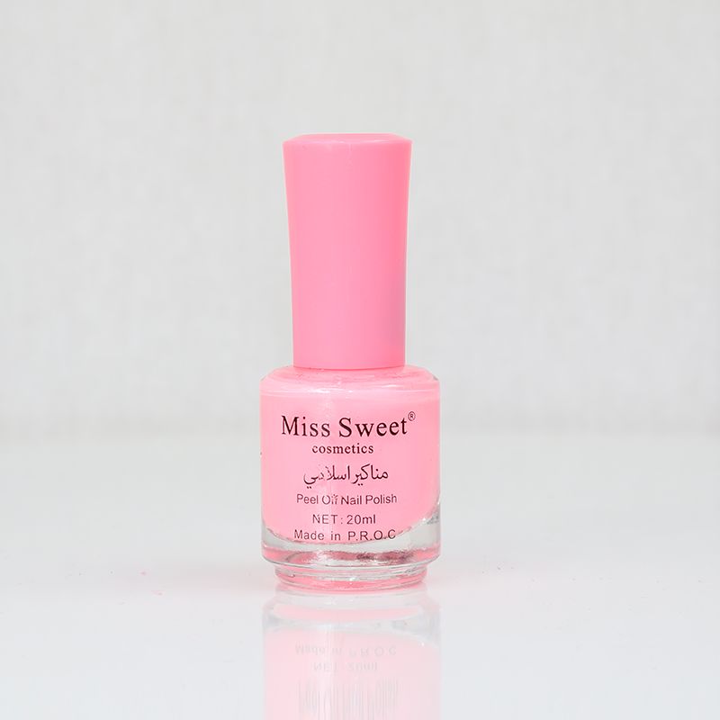 Miss Sweet Cosmetic Peel Off Nail Polish - Soft Pink (53)