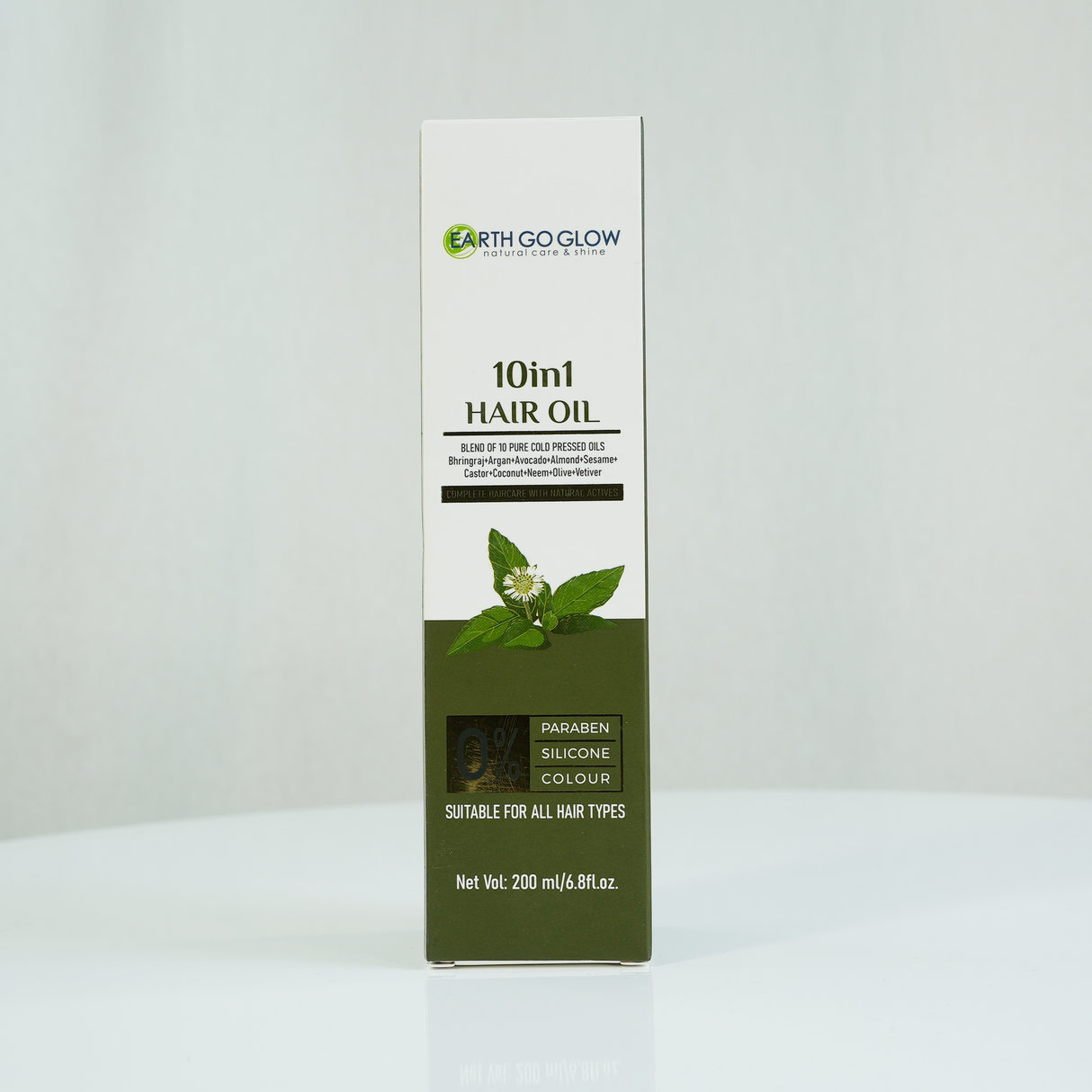 EARTH GO GLOW 10 IN 1 HAIR OIL (200ml) - Shop N Save