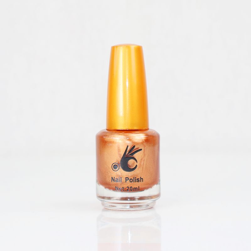 Nail Polish - Quick-Dry, Non-Toxic Beautiful Color - Glitter Golden (043)