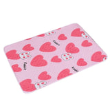 New Born Baby Quilted Urine Pad Washable Pad Menstrual Physiological Pad – Pink - Shop N Save