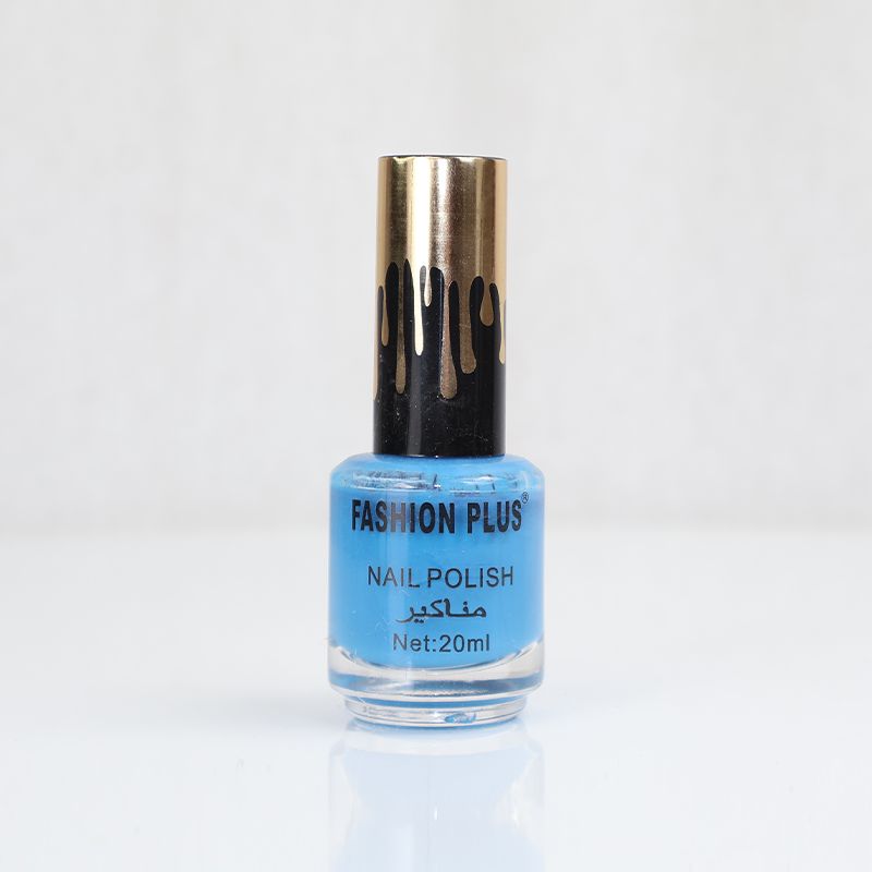 Fashion Plus Nail Polish: Bold Blue Shade for Stylish Nails(29)