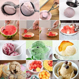 Stainless Steel Easy Release Trigger Ice Cream Scoop - Silver - Shop N Save