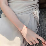 Boho Heart Pendant Bracelet: Engraved Geometry Chain Design - Shop N Save