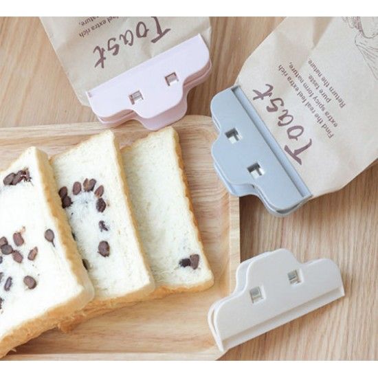 Household Food Moisture Proof Sealing Clip - Gray