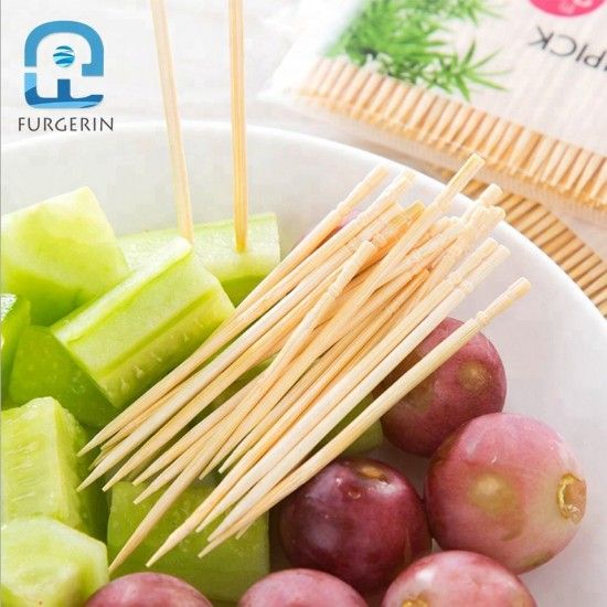 200 Pieces In One Pack Bamboo Wooden Toothpick - skin