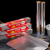 Aluminum Foil Paper Roll For Grilling Baking Roasting 3 Meter - Silver