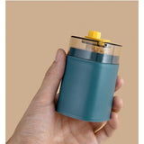 box household push-type toothpick holder - Dark Green