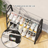 Five Tiers Easy Assemble Shoe Organizer Rack - Light Pink - Shop N Save