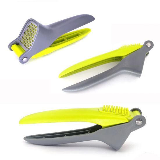Professional Garlic Ginger crusher Mincer Stainless Steel Food Prep Grade Kitchen Tool Green