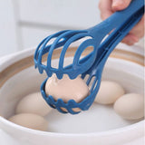 Kitchen Gadgets 2 in 1 Egg Whisk Spaghetti Spoon - Orange
