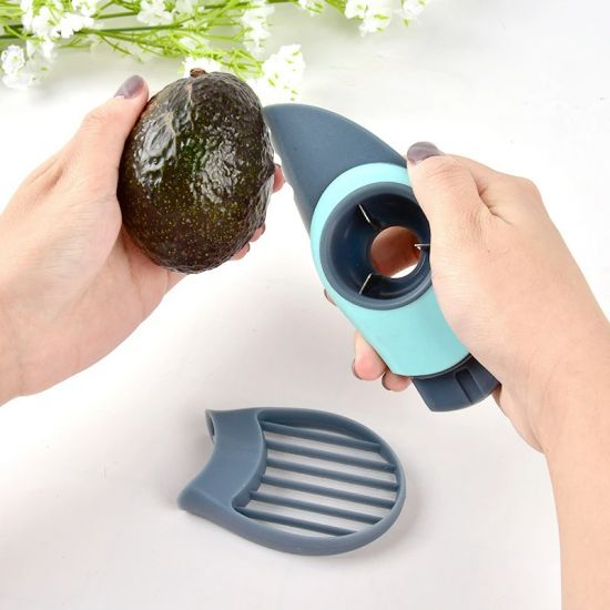 3-IN-1 Avocado Slicer Peeler And Cutter Butter Fruit and Vegetable Knife Separator Tool