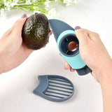 3-IN-1 Avocado Slicer Peeler And Cutter Butter Fruit and Vegetable Knife Separator Tool