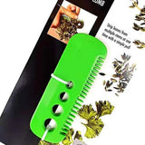 Multi Functional Herb Cutter Stripper Kitchen Tool - Green