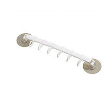 Wall Mounted Bathroom Organizer Hooks Multi Purpose Holder