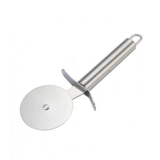 Food Grade Pizza Cutter Tools Stainless Steel - Sliver