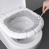 Microfiber Winter Special Toilet Seat Cover - Shop N Save