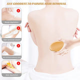 Portable Crystal Mini Magic Painless Hair Eraser Tool - Golden - Shop N Save
