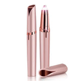 Easy Portable Eyebrow Hair Remover Rechargeable Trimmer - Pink - Shop N Save