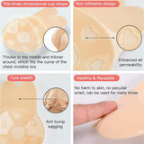 Chest Lifting Backless Push Up Silicone Adhesive Bra - Black - Shop N Save
