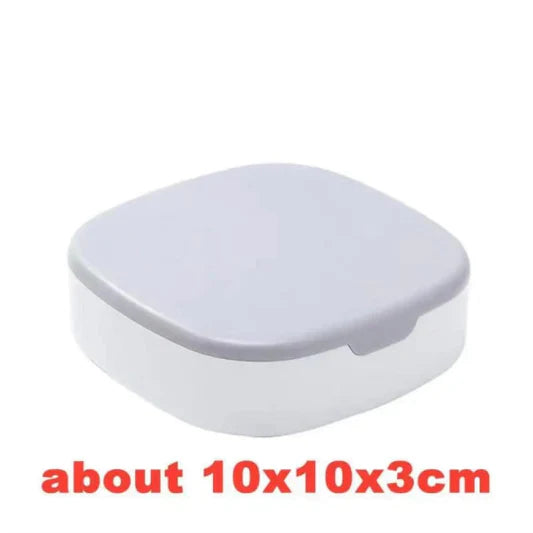 Mini Jewelry Organizer Storage Box With Mirror - White - Shop N Save