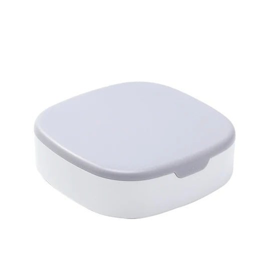 Mini Jewelry Organizer Storage Box With Mirror - White - Shop N Save